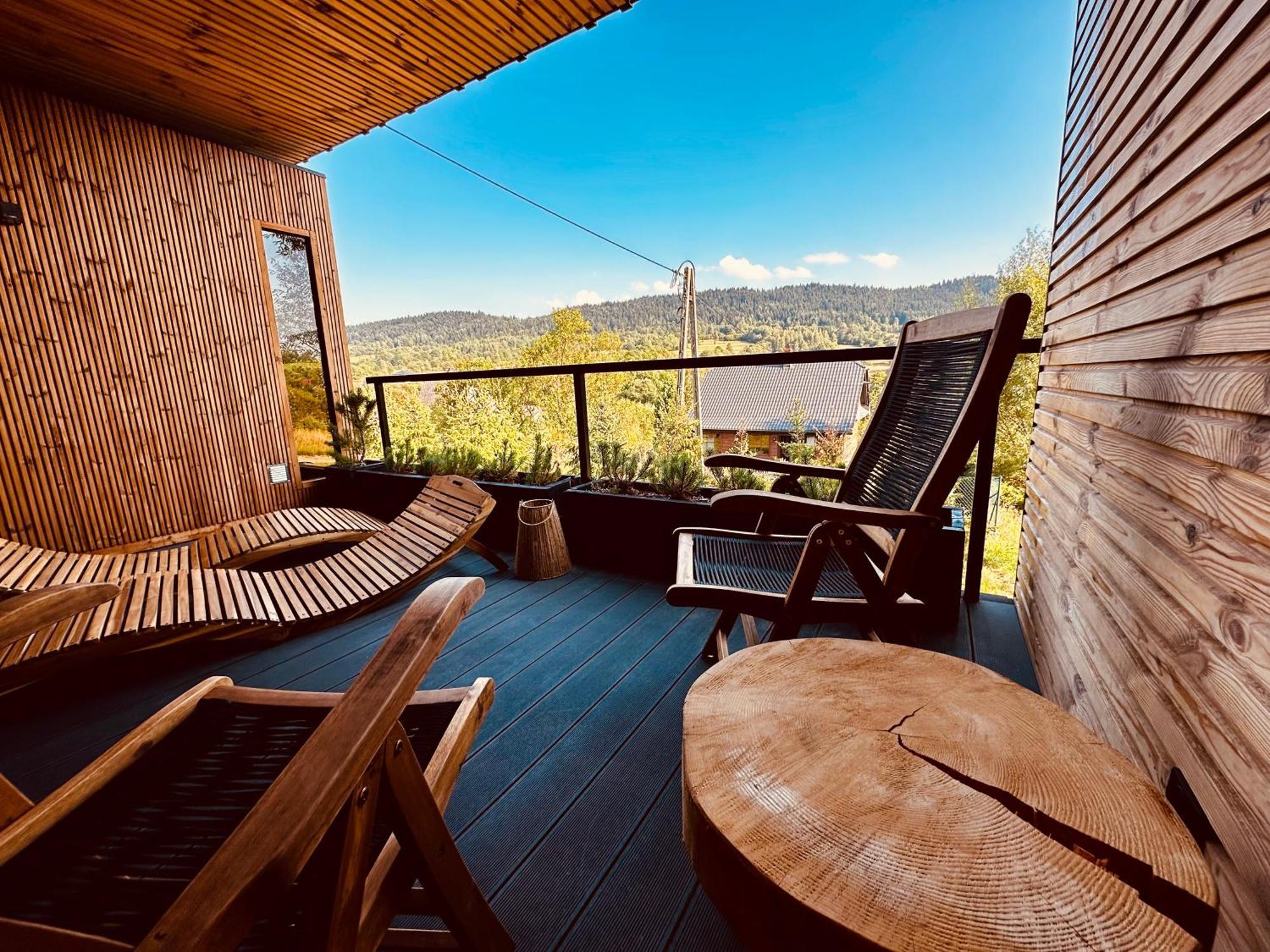 Brown Deer - Z Sauna Na Tarasie, Jacuzzi I Widokiem Na Gory - By Deer Hills Luxury Apartments Kocon المظهر الخارجي الصورة